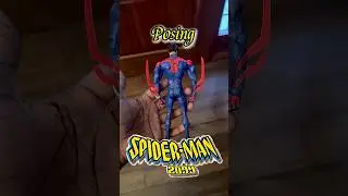 Posing Spiderman 2099 #posing #shf #capcut #spiderman2099
