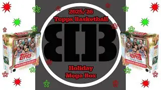 Баскетбольный праздничный мегабокс Topps 2025/26