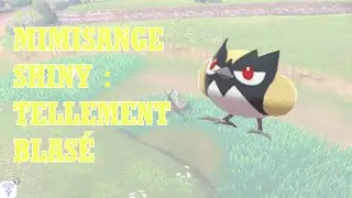 POKEMON &Eacute;P&Eacute;E & BOUCLIER : SHASSE DANS LES HAUTES HERBES MIMISANGE SHINY