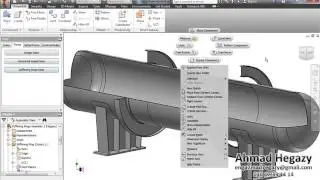 3D Modeling of a Pressure Vessel by using Autodesk Inventor, iLogic