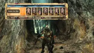 Dark Souls II - Grave of Saints: Offer Rat Tail To Rat King (After Grey PVP Fight) Chat Sequence PS3
