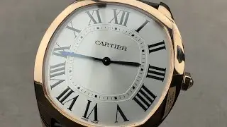 Обзор часов Cartier Drive de Cartier Extra-Flat WGNM0006 Cartier
