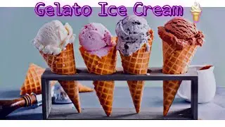 Italian gelato ice cream making 🍧🍦- Quetta street food