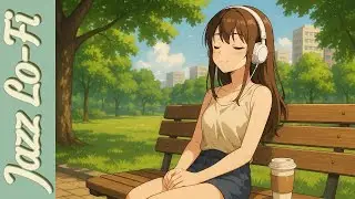 🌿 Lo-Fi Chillout in the City Park 🌆 | Digital Nocturne #jazz  #lofi  #lofijazz