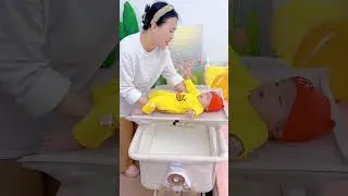 Multifunctional Portable Foldable Baby Crib &ndash; Perfect for Travel & Everyday Use!#babycare #shorts