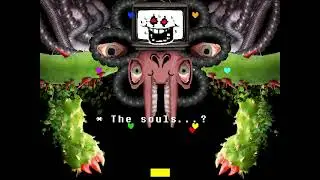 Beating omega flowey in undertale