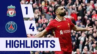Liverpool vs PSG 0-1 (1-4) | Champions League 2025 All Goals & Key Moments #uefa