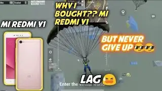 I BOUGHT mi redmi y1 l mi redmi y1 PUBG test god of 20 FPS l #pubgmobile