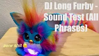 Hasbro DJ Long Furby - Factory Test Mode (All Phrases) ✨