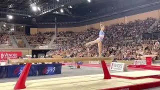 Carolann Heduit - poutre - finale top 12 2022