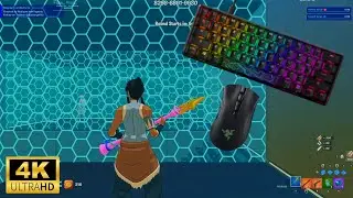HyperX Alloy Origins 60 Relaxing Fortnite ASMR Piece Control 1v1😍