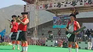MAO Naga Tribe BLOWING  Buffalo 🐃🦬 HORN #Lui ngai ni 2025 @dahriiledumai1818