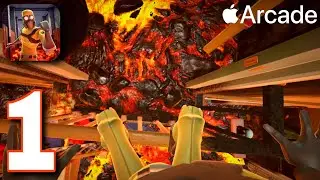 Hot Lava &mdash; Обучающее руководство &mdash; Apple Arcade &mdash; Прохождение игры &mdash; Часть 1 (iOS, Android)