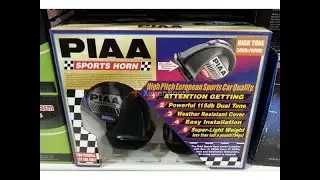 PIAA 500/600HZ Sports Horn vs. FIAMM Dual Tone OEM Ford Horn