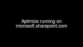 Aptimize running on microsoft.sharepoint.com