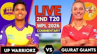 🔴UPW VS GG LIVE: LITCHFIELD LONE WARRIOR INNINGS IN VAIN, GUJARAT BAGS FIRST WIN! #wpl #highlights 