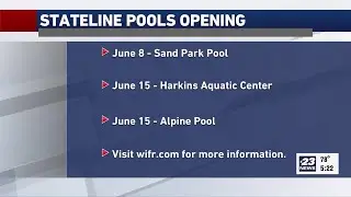 Pool season begins in the Rockford region