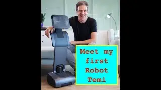 Meet my new Robot TEMI! Use at home or office : #robot #shorts