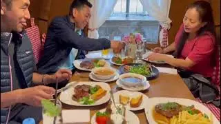 Sauerbraten-traditional German food,invited by brother&rsquo;s friends. 