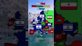 Most Liked Middle Eastern Country in Europe