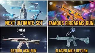 BGMI 4.1 UPDATE : 😍 M416 GLACIER CONFIRM RELEASE DATE | RETURN AKM CONFIRM | NEW ULTIMATE SET 