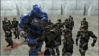 Can 100 Marines Defeat 1 Brute Hand To Hand Only In Halo 3?