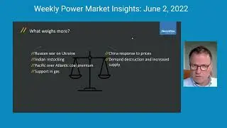 Nena weekly power market update - week 22, 2022