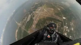 F-22 Raptor Demo Team Cockpit View