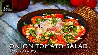 TOMATO ONION SALAD! 🍅Magic Salad - easy and fast for healthy skin😊