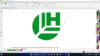 Hindustan Lever Logo Design in Coreldraw - Leaf Logo Coreldraw Logo Design Tutorial For Beginners