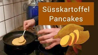 Unverpackt Kochen S&uuml;sskartoffel Pancakes (vegan/glutenfrei)