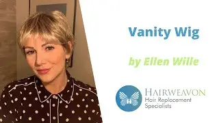Vanity Wig by Ellen Wille | Synthetic Short Pixie Style | Colour Shown Sand Multi Rooted