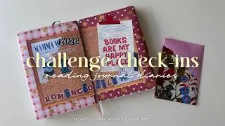 2026 reading challenges 📺 updating my reading journal