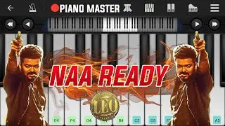 Leo Naa Ready Song Easy Piano Tutorial