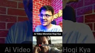 Ai video monetize hogi ki nhi || How to monetize AI Channel || Tech Indian Support