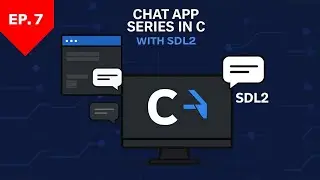 Building a Chat App in C from Scratch (Ep. 7) | Chat Server, Simple Client & Socket Library Refactor