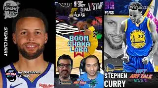 🔥 Steph Curry's Epic 3-Pointer at the All-Star Game 🏀💦 NBA Topshot