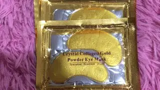 Como usar parches de Colageno para las ojeras !