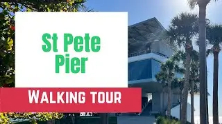 WALKING TOUR OF ST PETE PIER. Come explore Perry's, Pier Tiki, Doc Ford's, St Pete Museum of History