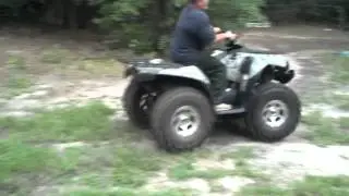 Brute force 750 first ride 29.5 swamp lites