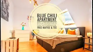 Blue Chili 19 Schone Dachterasse Zentral Modern bis 4 Pers | Magdeburg, Germany | Hotel Review 🏩