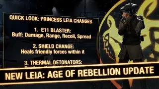 New Leia is a Beast! Age of Rebellion Update Quick Look
