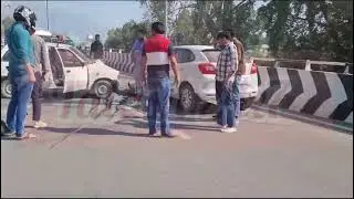 A deadliest accident  happened in Srinagar', 2 injured .. Police registered case against these two ,