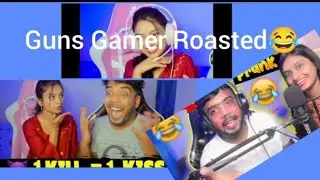 @gunsgamer0019 Roasted.Guns gamer and Goriber Rani.😂😂
