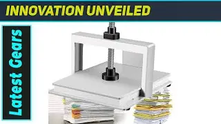Heavy Duty A3 Manual Press: The Best Book & Paper Flattening Tool!