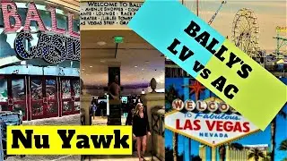 🟡 Bally's video tour Las Vegas vs Atlantic City. Which Is Better? We Tour Both!