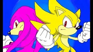 SUPER SONIC VS KNUCKLES!!! #shorts