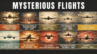 10 Mysterious Flights That Vanished After Declassified Logs