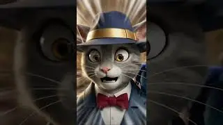 🎬🐾 The Mystery of Meow City: Detective Mimi & the Lost Golden Masterpiece 💛🖼️