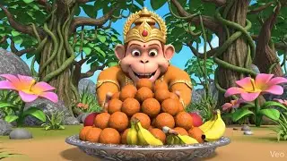 Jai Bajrang Bali 🐒🙏 | Kids Bhajan Song | Hanuman Ji Rhyme for Children
